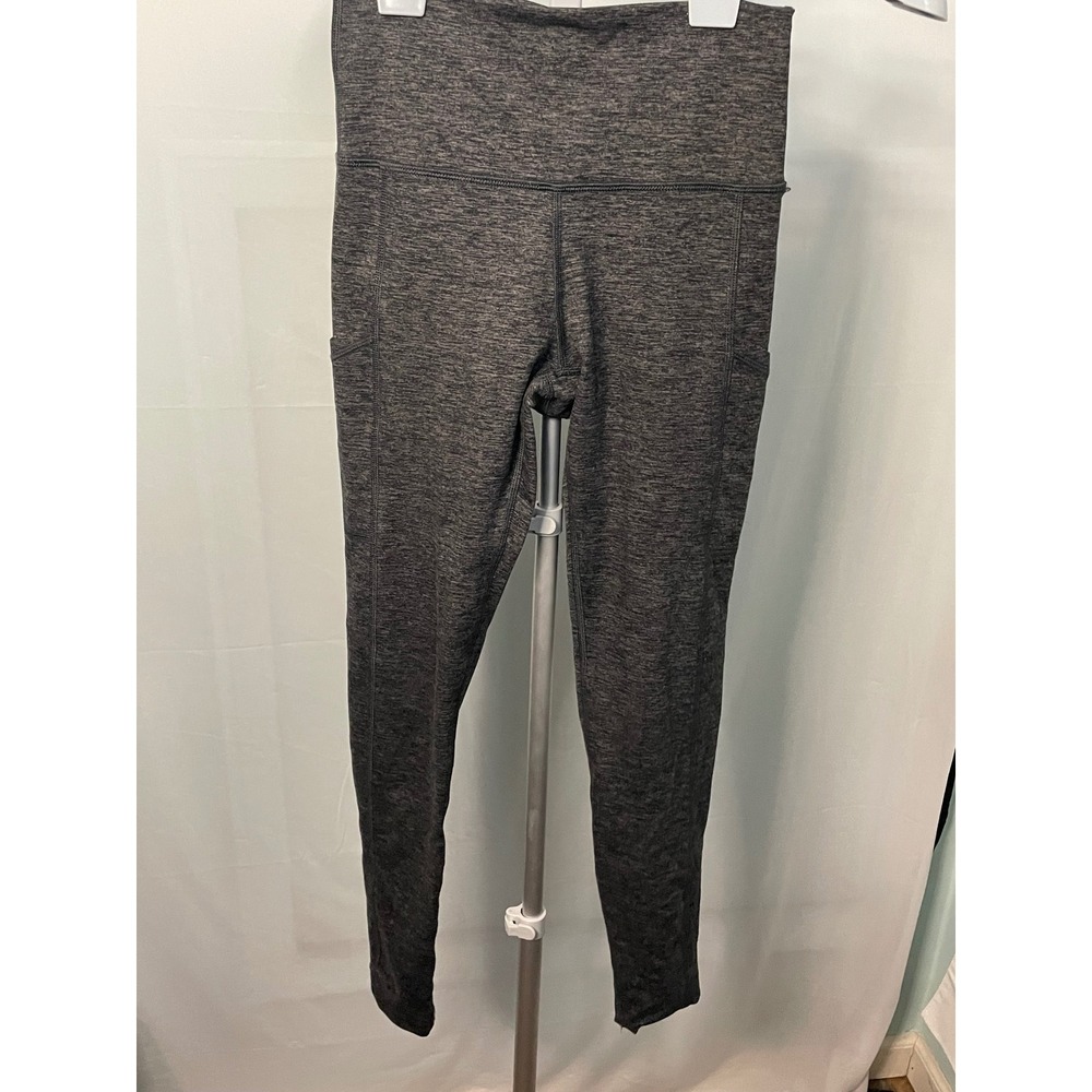 OFFLINE by Aerie Hi‎ Rise Leggings with Pockets Heathered Gray Activewear SMALL